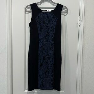 Banana Republic Black Blue Dress 4